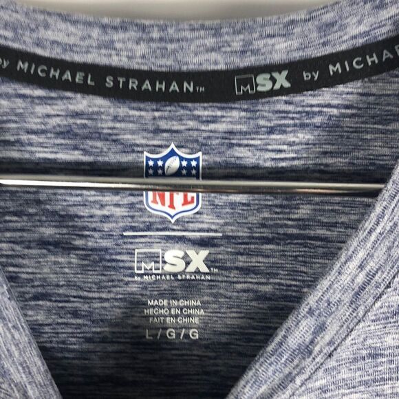 NFL MSX by Michael Strahan Heathered Gray Seahawks Performance Long Sleeve Tee - Picture 5 of 8
